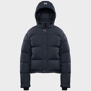 Aritzia Black Super Puff Shorty